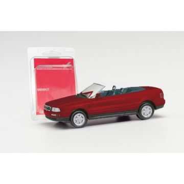 Herpa MINIKIT AUDI CABRIO - Weinrot - H0 / 1:87 (H012287-006)