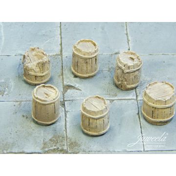 Juweela alte Holzfässer - hell - 12x - 0 / 1:43,5 (JW24195)