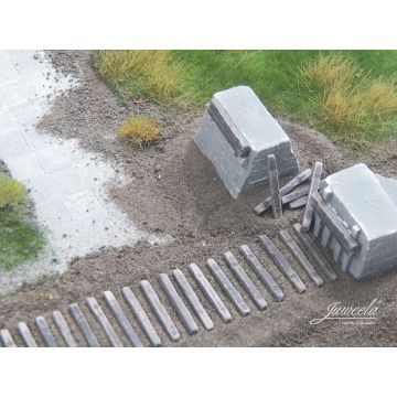 Juweela Bahnschwellen - alt - 20g - TT / 1:120 (JW21262)