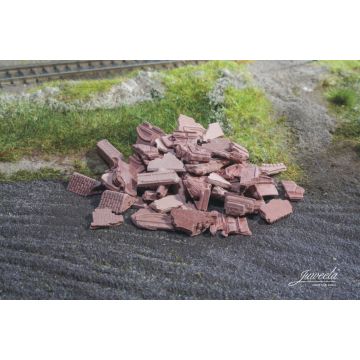 Juweela Bauschutt/Trümmer - rot - 20g - TT / N (JW21212)