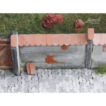 Juweela Biberschwanz Rundschnitt - rot mittel - 360x - 0 / 1:43,5 (JW24162)