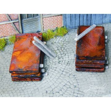 Juweela Brammen rostig Ladegut - 10x - 0 / 1:43,5 (JW24222)
