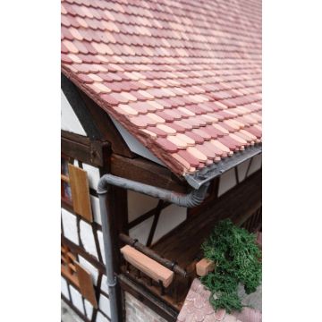 Juweela Dachziegel biberschwanz - rot mittel -  - 1:32 / 1:35 (JW23108)