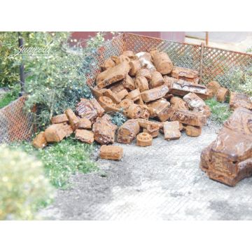 Juweela Fahrzeugschrott - Rostig echtrost - 25g - H0 / 1:87 (JW28176)