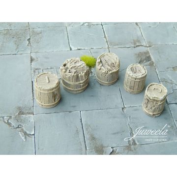 Juweela FÄSSER HOLZ ZERSTÖRT  - HELL -  - 1:32 / 1:35 (JW23417)