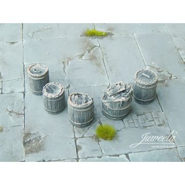 Juweela FÄSSER HOLZ ZERSTÖRT  - DUNKEL -  - 1:32 / 1:35 (JW23419)