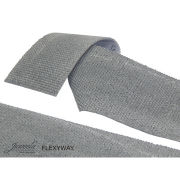 Juweela FLEXYWAY Pflasterstraße Altstadt Kopfstein Gerade - 3x30cm - H0 / 1:87 (JW28260)
