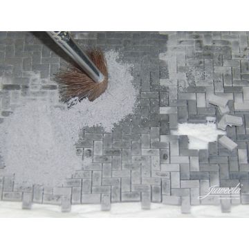 Juweela Fugenmaterial grau, Nachfüllpck. - Grau - 150g - H0 / 1:87 (JW20017)