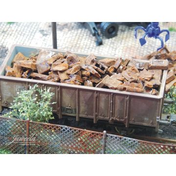 Juweela Industrieschrott - Rostig echtrost - 75g - H0 / 1:87 (JW28187)