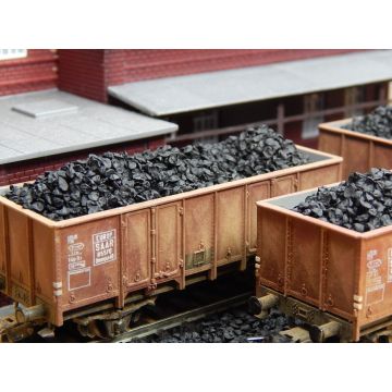 Juweela Koks grob - Grau/schwarz - 20g - H0 / 1:87 (JW28156)