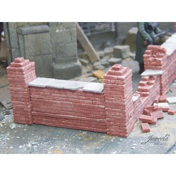 Juweela MAUER ZIEGELMAUER - ZIEGEL ROT -  - 1:32 / 1:35 (JW23391)
