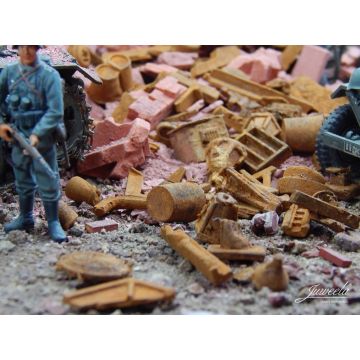 Juweela METALLSCHROTT ROSTIG STADT - ROSTIG -  - 1:35 (JW23313)