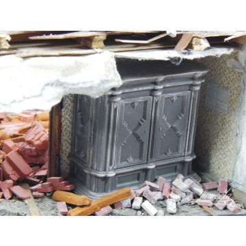 Juweela MÖBEL WANDSCHRANK LANDHAUS -  -  - 1:32 / 1:35 (JW23379)