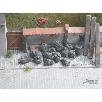Juweela Müllsäcke schwarz - 10x - schwarz - 10x - 0 / 1:43,5 (JW24184)