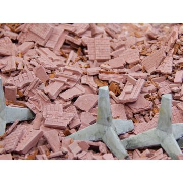Juweela Panzersperre Betonigel - grau - 5x - 0 / 1:43,5 (JW24114)