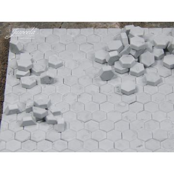 Juweela PFLASTERSTEINE HEXA ERGÄNZUNG - GRAU HELL -  - 1 / 1:32 (JW23356)