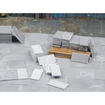 Juweela PLATTEN 25X50 - GRAU HELL -  - 1 / 1:32 (JW23340)
