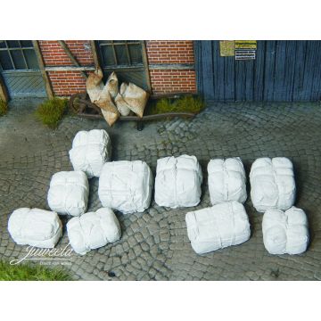 Juweela Rohstoffballen - weiß - 10x - 0 / 1:43,5 (JW24215)