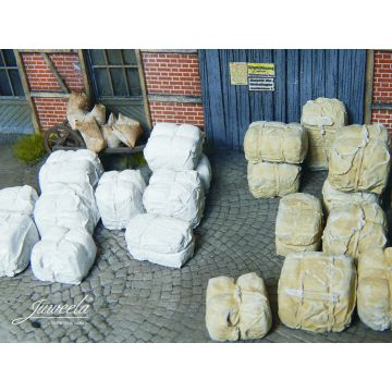 Juweela Rohstoffballen - weiß+beige - 10+10x - 0 / 1:43,5 (JW24219)