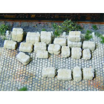 Juweela Rohstoffballen - Beige - 40x - H0 / 1:87 (JW28328)