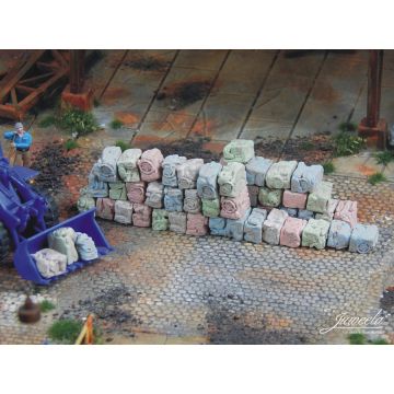Juweela Schrottautos gepresst - Farbich gemischt - 40g - H0 / 1:87 (JW28219)