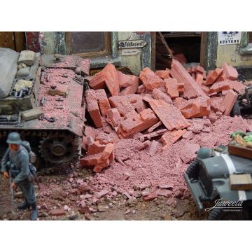 Juweela TRÜMMER ZIEGELSTAUB - ZIEGELROT -  - 1:35 (JW23330)