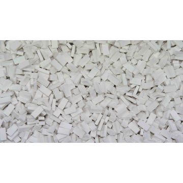 Juweela Ziegel (NF) - Weiß - ca. 3.000x - H0 / 1:87 (JW28001)