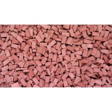 Juweela Ziegel (NF) - Ziegelrot dunkel - ca. 3.000x - H0 / 1:87 (JW28026)