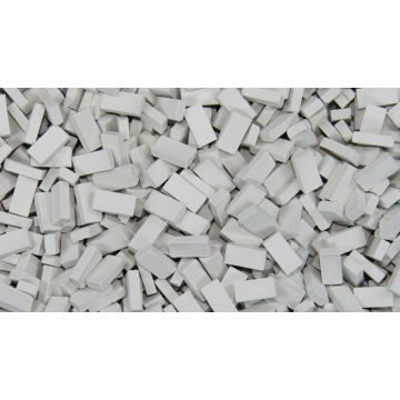 Juweela Ziegel (RF)  - hell grau - 0.72 x 0.36 x 0.18 cm - 1:32 / 1:35 (JW23009)