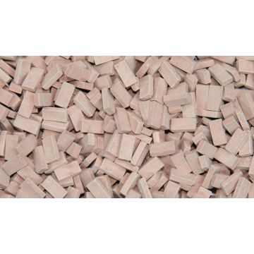 Juweela Ziegel (RF)  - terrakotta mittel einf. - 0.72 x 0.36 x 0.18 cm - 1:32 / 1:35 (JW23064)