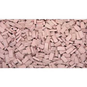 Juweela Ziegel (RF)  - ziegelrot mittel - 1000x - 0 / 1:43,5 (JW24023)