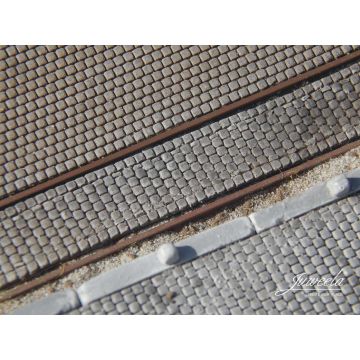 Juweela FLEXYWAY GLEISZWISCHENRAUM KOPFSTEIN - L ca. 32cm - TT / 1:120 (JW21307)