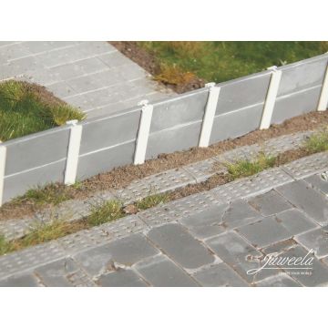 Juweela Sicherheitszaun - Grau - 100cm - TT / N (jw21315)