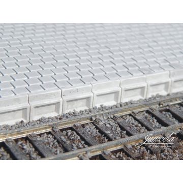 Juweela BAHNSTEIGKANTE 55CM Ü SO - 55cm - H0 / 1:87 (JW28349)
