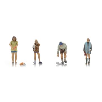Artitec Campingglück: am Morgen -  Fertigmodell aus Resin, lackiert - H0 / 1:87 (AR5870097)