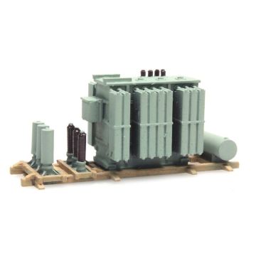 Artitec Ladung: AEG TransformatorLadung: AEG Transformator -  Fertigmodell aus Resin, lackiert             - H0 / 1:87 (AR316.066)
