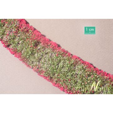 Mininatur Blumen - Blau - ca 7,5 x 4 cm - H0 / TT (998-28MS)