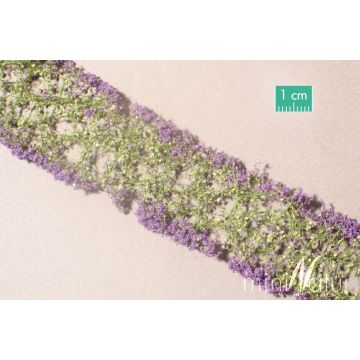 Mininatur Blumen - Violett - ca 7,5 x 4 cm - H0 / TT (998-24MS)