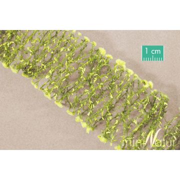 Mininatur Goldrute - Frühling - ca 7,5 x 4 cm - H0 / TT (997-21MS)
