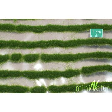 Mininatur Grasstreifen kurz - Sommer - ca. 15x4cm - H0 / TT (718-22S)