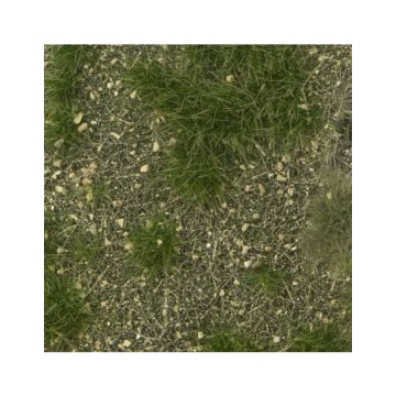 Mininatur Karstwiese - Sommer - ca.8 x 15 cm - H0 / TT (719-22MS)