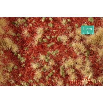 Mininatur Waldboden bewachsen - Spätherbst - ca. 50x31,5cm - H0 / TT (741-24H)
