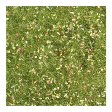 Mininatur Wiese mit Unkraut - Frühherbst - ca. 50x31,5cm - H0 / TT (721-23H)