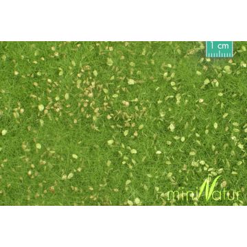 Mininatur Wiese mit Unkraut - Frühling - ca. 31,5x25cm - 1:45+ (721-31S)