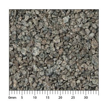 Minitec Gleisschotter - Phonolith 1 (1:32) - Exakt maßstäbliche Körnung der Klasse I - 2.000 ml (51-0051-06)
