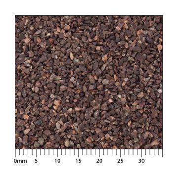 Minitec Gleisschotter - Rhyolith 0 (1:45) - Exakt maßstäbliche Körnung der Klasse I - 2.000 ml (51-9051-05)