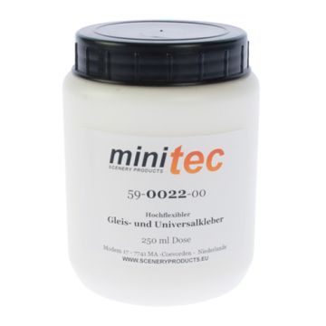 Minitec Hochflexibler Gleis- und Universalkleber - 250 gr Dose (59-0022-00)