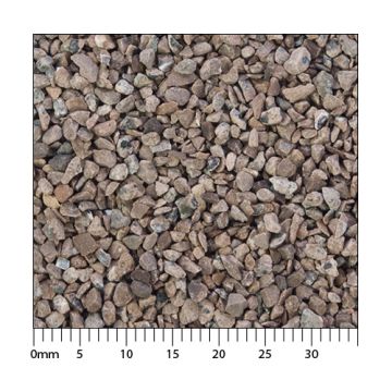 Minitec Standard-Schotter - Rostbraun 0 (1:45) - Erhöhte Körnung nach AGN* - 5.000 ml sack (51-1361-05)