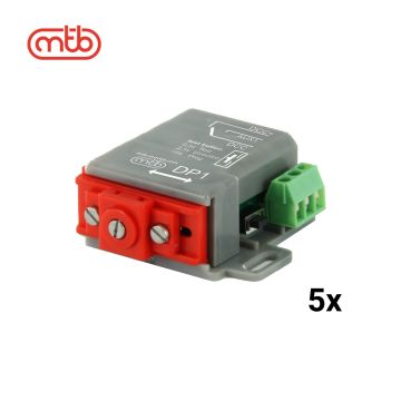 MTB Model DP1 - 5x - Basistypes Weichenantriebes mit DCC - 28x40 mm (DP1-5)