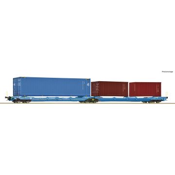 Roco Doppeltaschen-Gelenkwagen T3000e, NACCO, Art. Nr.: 6600036 - Epoche: VI - 390mm - H0 / 1:87 (ro6600036)